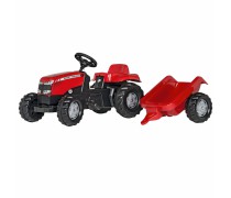 Vaikiškas minamas traktorius su priekaba vaikams nuo 2,5 iki 5 m. | rollyKid MF | Rolly Toys 012305
